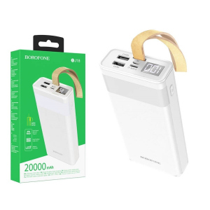 Павербанк Borofone 20000mAh 2xUSB/1xType-C, 2A лучшая модель в Одессе