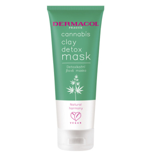 купить Маска для лица Dermacol Clay Detox Mask глиняная очищающая с маслом конопли (8595003120661)