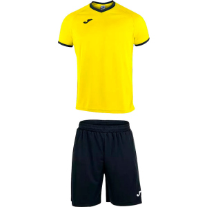 Футбольная экипировка Joma Academy 6XS-5XS Желто-черная (101097.901_6XS-5XS) лучшая модель в Одессе