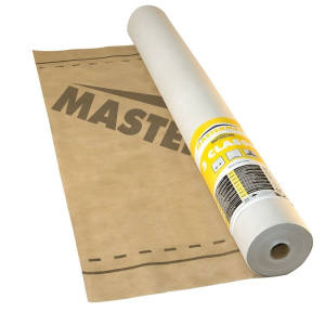 Мембрана супердифузійна MASTERPLAST MASTERMAX 3 CLASSIC 135г/м2 1.5х50 м (75м2). краща модель в Одесі