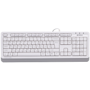 Клавіатура провідна A4Tech FKS10 USB White (4711421963534)