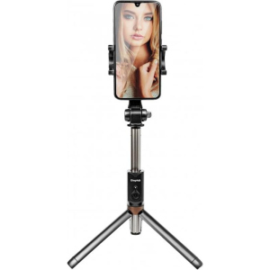 Трипод Dispho WS-18002 Selfie Stick Tripod Bluetooth Black (DSP-WS18002) ТОП в Одессе