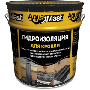 Мастика ТехноНИКОЛЬ AquaMast битумно-резиновая, 18 кг (IG7465053) ТОП в Одессе
