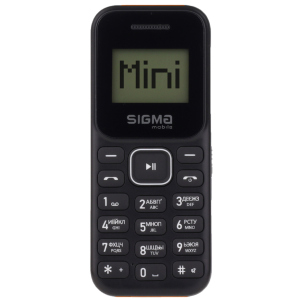 Мобильный телефон Sigma mobile X-style 14 Mini Black-Orange лучшая модель в Одессе