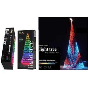 Светодиодная Smart LED Twinkly Light tree RGBW 450, Gen II, IP44, высота 3 м (TWP500SPP-BEU) в Одессе