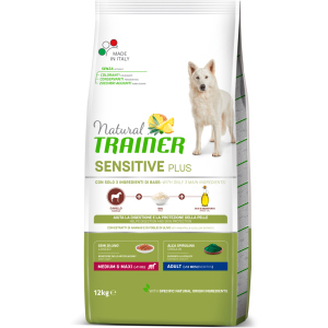 Сухий корм для собак Natural Trainer Dog Sensitive Adult MM With Horse з кониною, рисом та олією 12 кг (8059149252643)