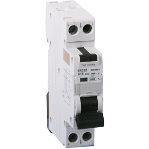 Дифференциальный автомат ONESTO 1п+N 32А 30mA тип AC/A RCBO (KRCS2) (6990150243003) лучшая модель в Одессе