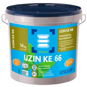 Клей UZIN KE 66 для вінілових покриттів та ПВХ покриттів 14 кг. ТОП в Одесі