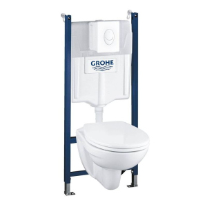 Система інсталяції Grohe Solido Compact + Skate Air, білий (39116000) краща модель в Одесі