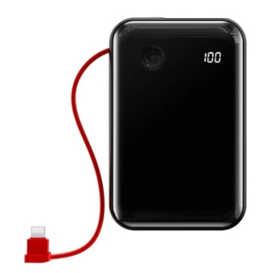 Портативний акумулятор Baseus Mini S Digital Display 3A 10000mAh (with Lightning cable) (PPXF-E01) Black рейтинг