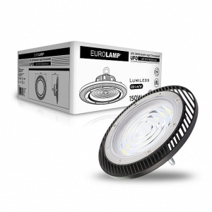 Світлодіодний світильник EUROLAMP High Bay UFO NEW 150Вт 5000K 18000Лм IP65 (LED-UFO-150/50(new)) краща модель в Одесі