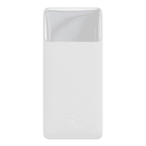 Універсальна мобільна батарея Baseus Bipow Digital Display 15W 10000mAh White (PPDML-I02)_ краща модель в Одесі