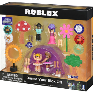 Набор коллекционных игровых фигурок Roblox Jazwares Feature Environmental Set Dance Your Blox Off W3 (ROG0127) (191726004547)