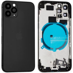 Кришка задня iPhone 11 Pro Max з рамкою Space Gray Copy