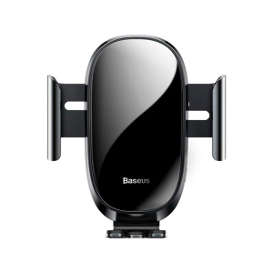 Холдер Baseus Wireless Charger Smart Car Mount Cell Phone Holder (SUGENT-ZN01) Black ТОП в Одесі