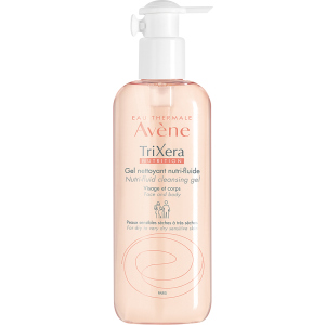 Очищающий гель Avene TriXera Nutrition для сухой кожи лица и тела 400 мл (3282770074710) ТОП в Одессе