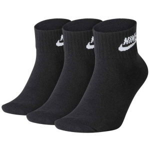 Набір шкарпеток Nike U Nk NSW Evry Essential Ankle 3Pr SK0110-010 S (34–38) 3 пари Чорний (193145890510) в Одесі