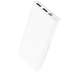 Портативное зарядное устройство Power Bank Hoco J55 "Neoteric" 10000 mAh Белый