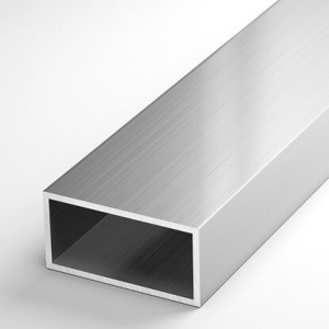 Труба алюмінієва прямокутна Segreto анодована срібло 30х20х1,5 мм, 1м (уп., 10шт.) ТОП в Одесі