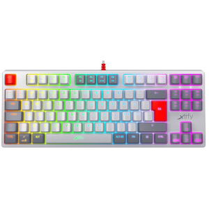 Клавіатура провідна Xtrfy K4 TKL RGB Kailh Red USB Retro UKR RUS (XG-K4-RGB-TKL-RETRO-RRUS) в Одесі