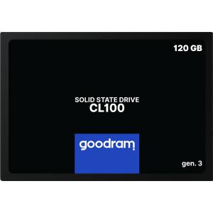 Goodram SSD CL100 Gen.3 120GB 2.5" SATA III 3D NAND TLC (SSDPR-CL100-120-G3) ТОП в Одесі