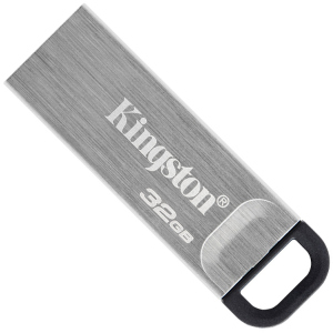 Kingston DataTraveler Kyson 32GB USB 3.2 Silver/Black (DTKN/32GB) краща модель в Одесі