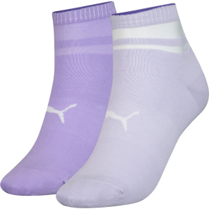 Набор носков Puma Short Sock Structure 2p Women 103002001-012 35-38 р 2 пары Фиолетовый (8718824798950) ТОП в Одессе