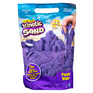 Пісок для дитячої творчості Kinetic Sand Colour Фіолетовий 907 г (71453P) в Одесі