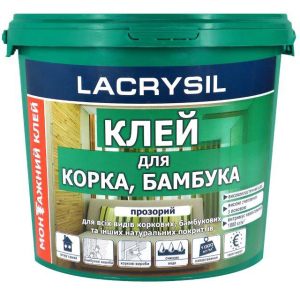 купити Клей для пробки та бамбуку Lacrysil 4.5 кг Прозорий (170885)