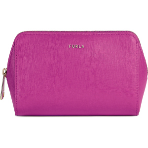 Косметичка шкіряна Furla Electra M Cosmetic Case EAW2LN1 Фіолетова (8050560824383) краща модель в Одесі