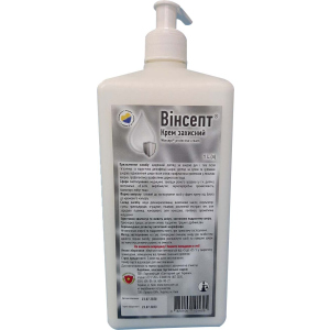 Крем захисний Санітарний щит України Вінсепт 1 л (4820106101625) надійний