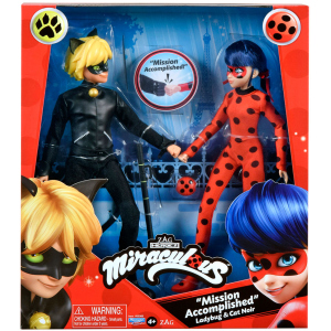 Набір з 2-х ляльок Miraculous Леді Баг та Супер-кіт S2 Місія виконана 26 см (50365) надійний