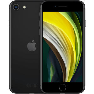 Мобільний телефон Apple iPhone SE 64GB 2020 Black Slim Box (MHGP3) Офіційна гарантія в Одесі