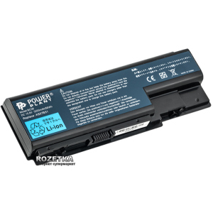 Акумулятор PowerPlant для Acer Aspire 5230 Black (10.8V/5200mAh/6Cells) (NB00000146) ТОП в Одесі