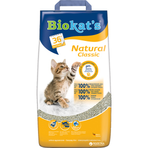 Наповнювач для котячого туалету Biokats Natural Бентонітовий комкуючий 10 кг (10 л)(4002064614642/4002064617121) в Одесі