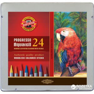 Карандаши цветные акварельные Koh-i-Noor Progresso 24 цвета (8784) надежный