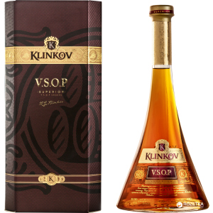 Бренди Klinkov VSOP 0.5 л в коробке 5 лет выдержки 40% (4820073560173) ТОП в Одессе