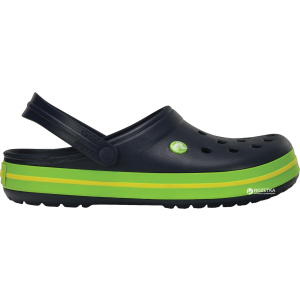 Кроки Crocs Jibbitz Crocband 11016-40I-M9/W11 42-43 26.3 см Сині із зеленим (8873509352954) в Одесі