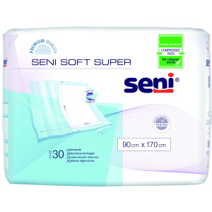 Пеленки гигиенические Seni Soft Super 90х170 30 шт (5900516691998) ТОП в Одессе