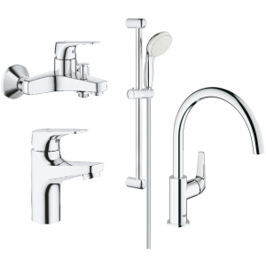 хороша модель Набір змішувачів GROHE BauFlow 121640K (23752000+23601000+31230000+27598001)