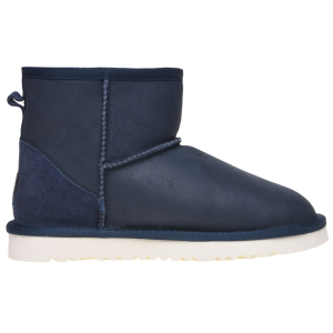 Угги UGG Classic Mini Leather Navy W 117011 38 Темно-синие в Одессе