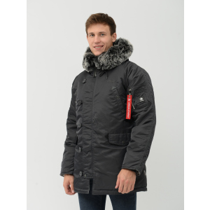 Парка Airboss Winter Parka 3XL Dark Grey/Silver (0703364662937_A) лучшая модель в Одессе