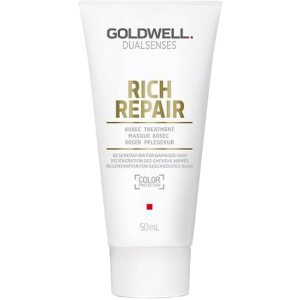 Маска Goldwell Dualsenses Rich Repair 60 секунд для восстановления сухих и поврежденных волос 50 мл (4021609061847) (206184) в Одессе