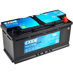 Автомобильный аккумулятор Exide AGM 6СТ-105 (EK1050) 105 Ач (-/+) Euro 950 А (EK1050) ТОП в Одессе