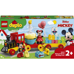 Конструктор LEGO DUPLO Disney Праздничный поезд Микки и Минни 22 детали (10941)