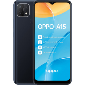 Мобильный телефон OPPO A15 2/32GB Dynamic Black лучшая модель в Одессе