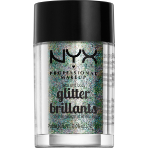 Глітер NYX Professional Makeup Face & Body Glitter 06 Crystal 2.5 г (800897846787) ТОП в Одесі