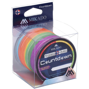 Шнур Mikado Norway Quest Countdown 300 м 0.40 мм 34.90 кг Multicolor (Z46M-040-300) краща модель в Одесі