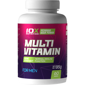 Комплекс вітамінів для чоловіків 10X Nutrition Multivitamin for Men 60 таблеток (525272730948) ТОП в Одесі