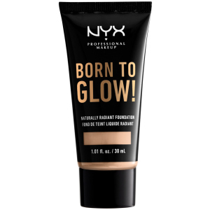 Тональна основа NYX Professional Makeup Born to Glow з натуральним сяючим фінішом 06 Vanilla 30 мл (800897190347) в Одесі